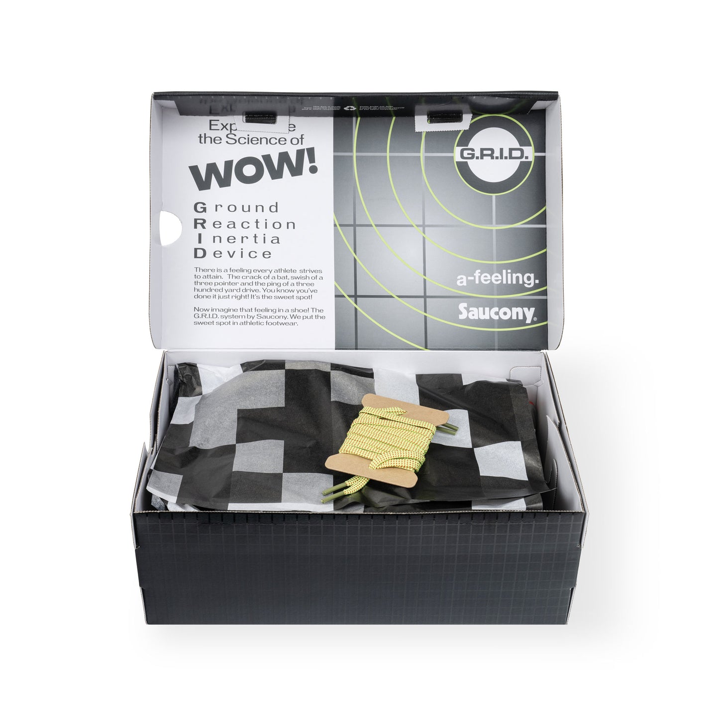 x Saucony "The Science of WOW!"